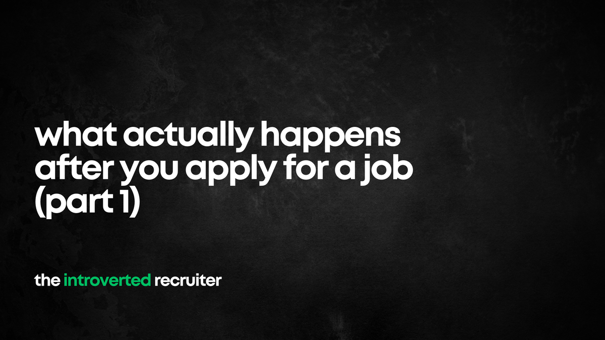 What Actually Happens After You Apply For A Job