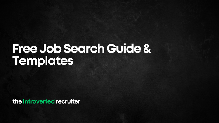 Free Job Search Guide & Templates